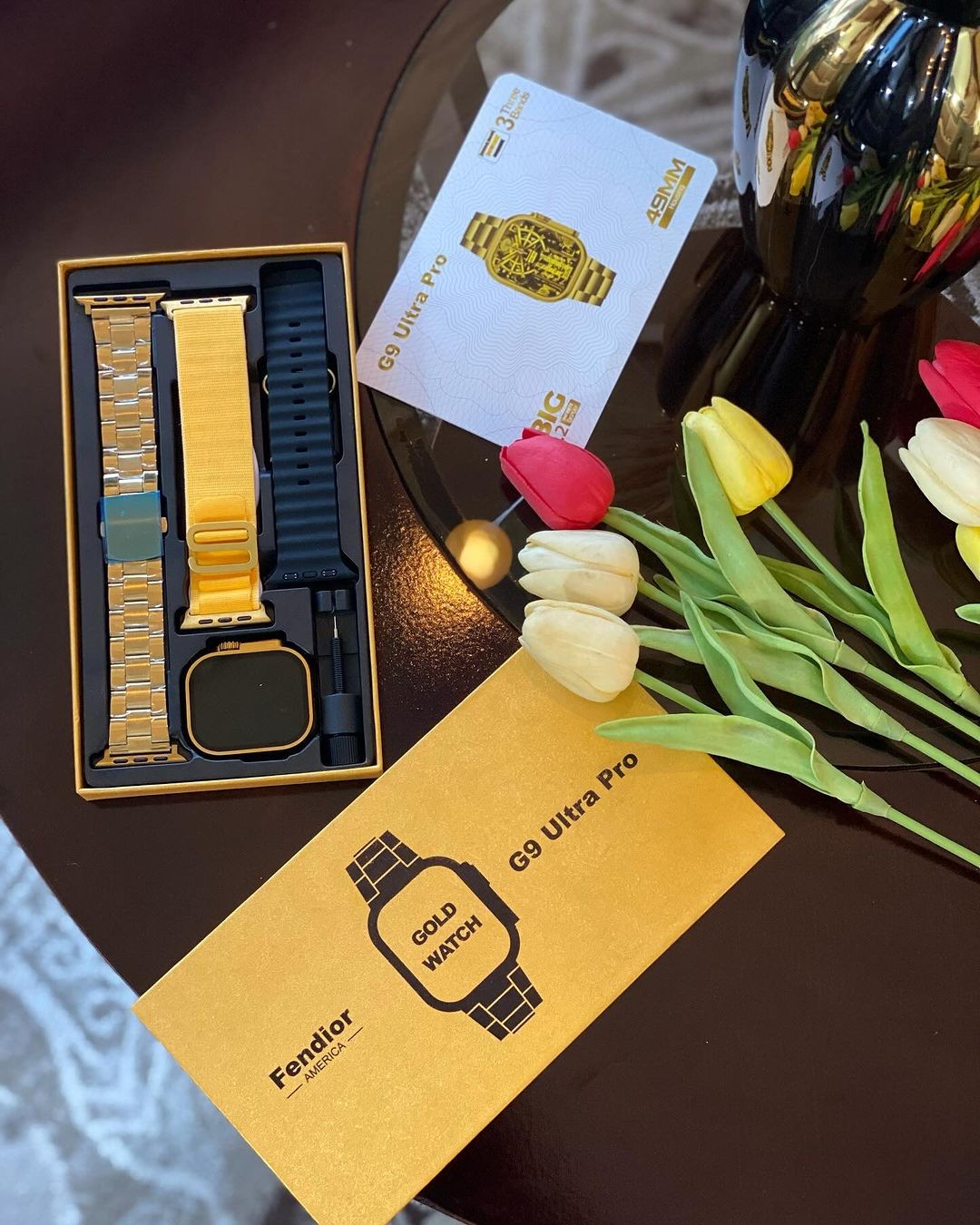 G Ultra Pro Gold Smart Watch Ultra Series