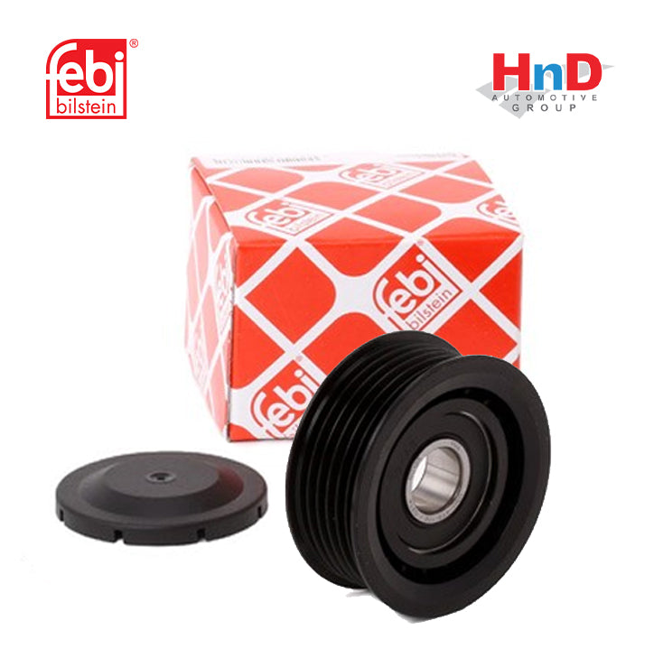 FEBI BILSTEIN 11276 Guide Pulley, v-ribbed belt MERCEDES-BENZ E-Class Saloon W212 0002020019