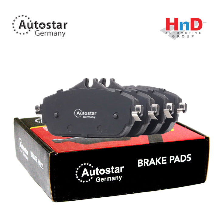 Autostar Germany Brake pad CR set Front Axle, MERCEDES-BENZ B-Class (W246, W242) 0004204500