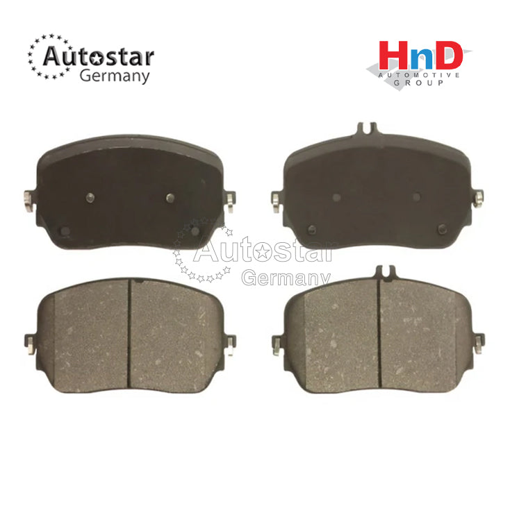 Autostar Germany (AST-) Brake pad set Rear Axle, MERCEDES-BENZ GLE W167 X167 C167 0004207303