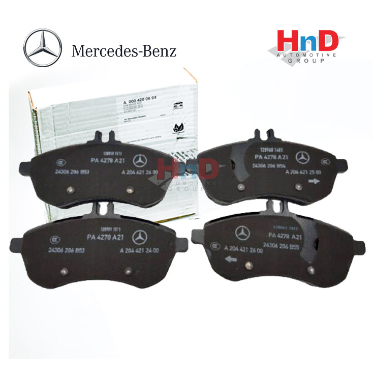 Mercedes Benz Genuine BRAKE PAD W204 W212 R172 0004208504