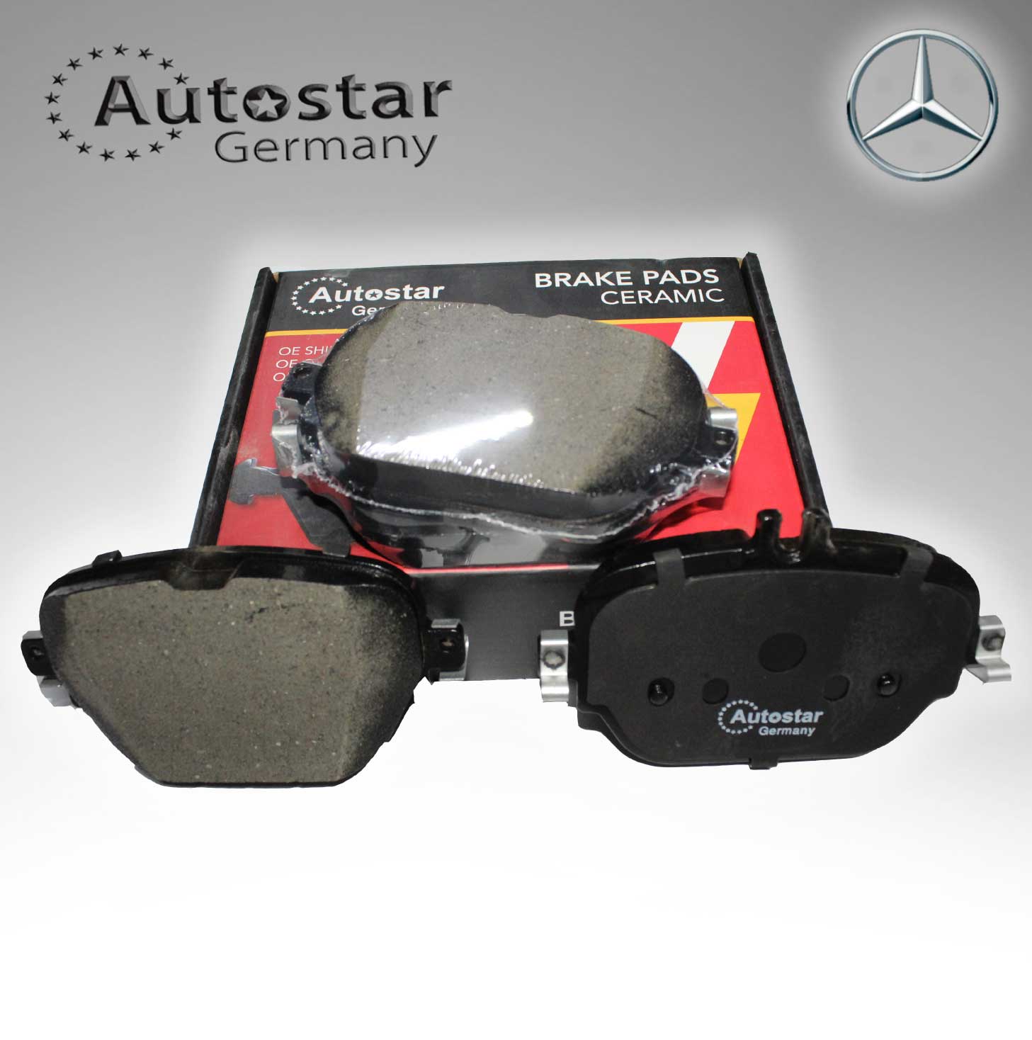 MERCEDES BENZ BRAKE PAD SET CERAMICS 0004209900