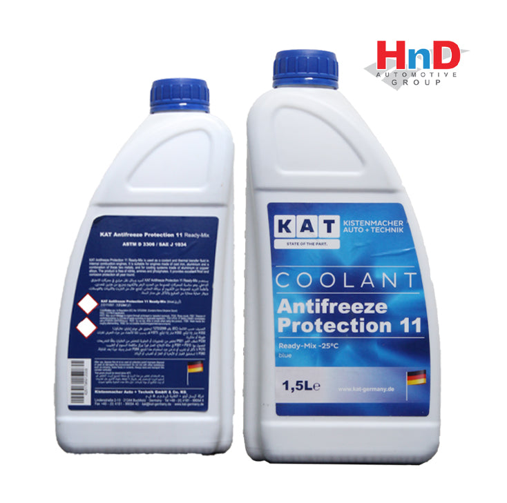 KAT COOLANT BLUE 3121110501, 1.5 LTR (READY MIX 25°C) 0009890825