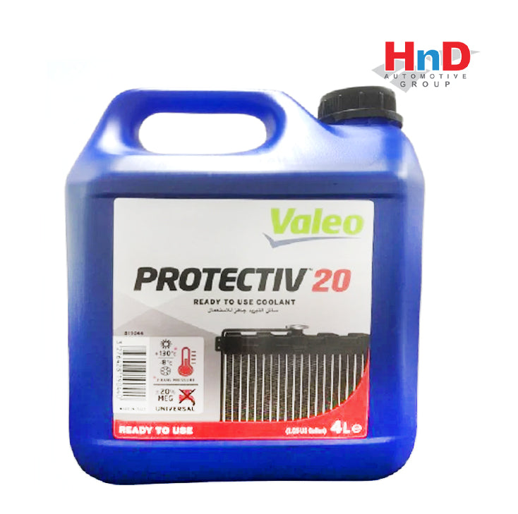 VALEO (VAL #819044) COOLANT PROTECTIVE 20 RED PINK 4LTR 0009892825