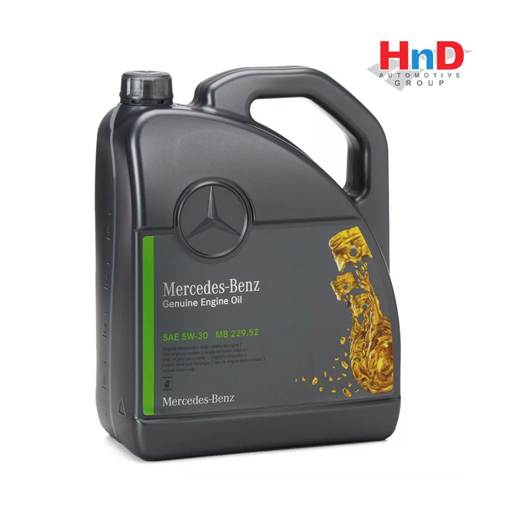 Mercedes Benz Genuine ENGINE OIL SAE  5W30, MB229.52 5LTR. 000989330913ABDW