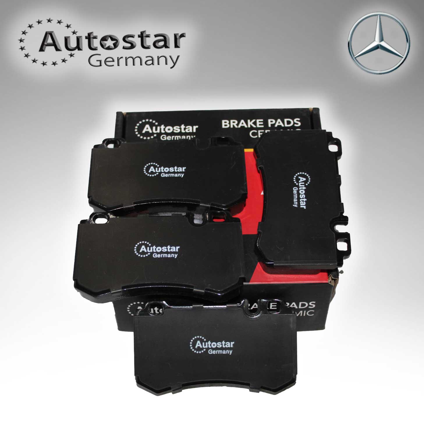 MERCEDES BENZ BRAKE PAD SET CERAMICS 0054206720