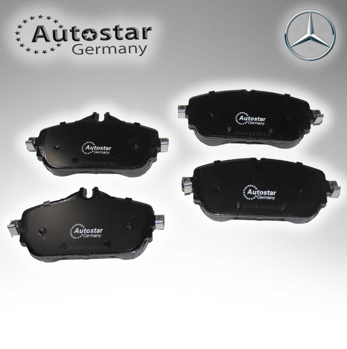 Premium BRAKE PAD SET CERAMICS For Mercedes-Benz 0084203620
