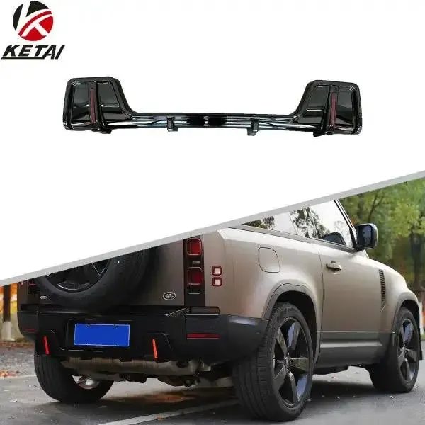 ROCK Style Rear Diffuser with LED Compatible With Land Rover Defender 2020+