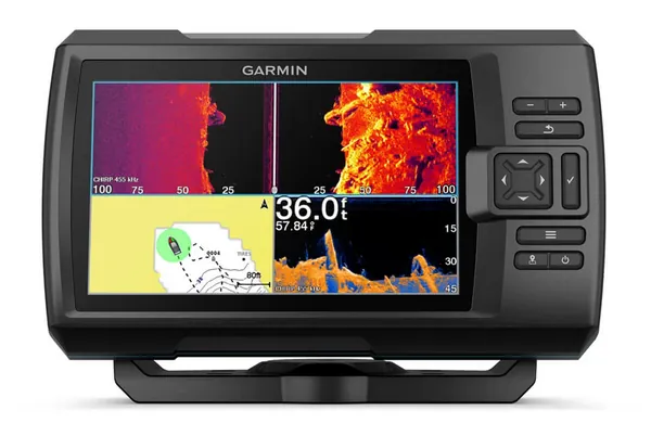 Garmin STRIKER Vivid 7sv Fishfinder With GT52HW-TM Transducer - Black