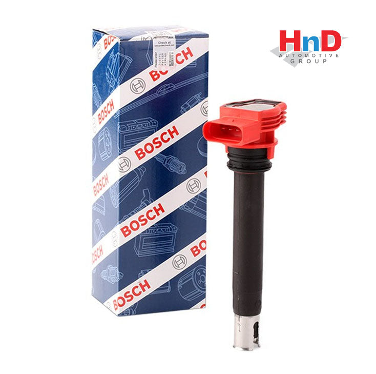 BOSCH 0 221 604 800 Ignition coil For AUDI 8E2 8E5 8H7 8HE 4E2 4E8 4F2 8EC 8ED 4F5 4H2 4H8 4HC 4HL 4GH 4GJ 06D905115