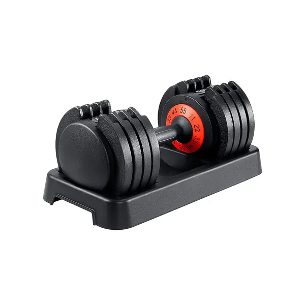 11kg Adjustable Non-Slip Handle Home Fitness Dumbbells