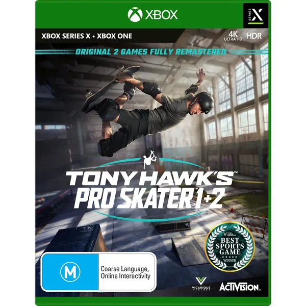 Tony Hawk's Pro Skater 1 + 2 Xbox Series X Game