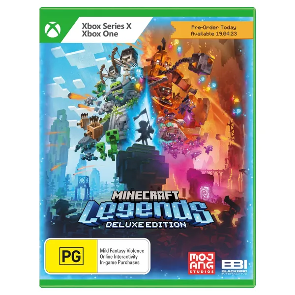 Minecraft Legends Deluxe Edition Xbox Series X Game