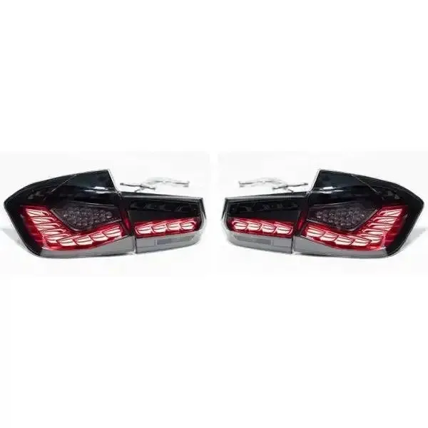 3d GTR STYLE DRAGON CLEAR Taillight Taillamp F30 TAILLIGHT DRAGON CLEAR CC-2906 Compatible With Bmw 3 Series F30 F35 F80 2012-2018
