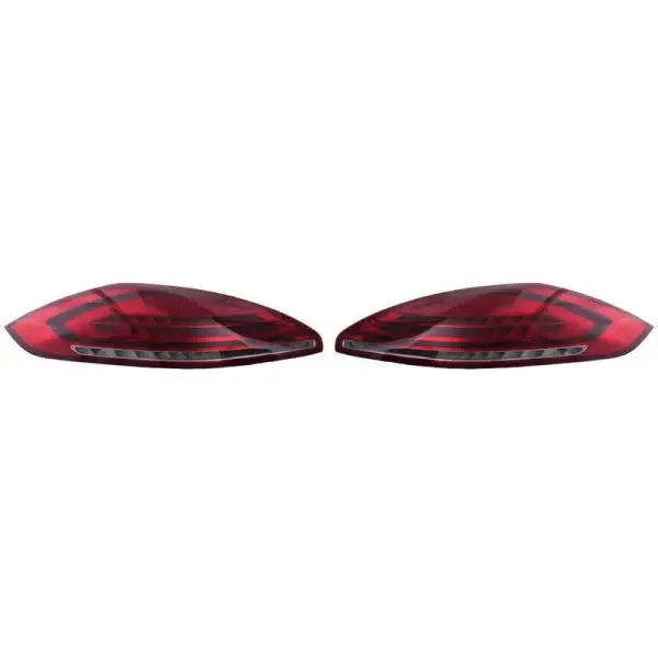 Upgraded Led Rear Tail Light Lamp Red CC-5541 Compatible With Porsche Panamera 970.2 2014-2016