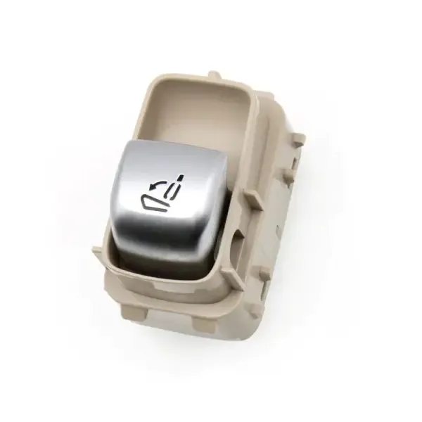 Seat Folding Adjustment Sliding Switch Button Beige Right 20590521138r73 R CC-5663 Compatible With Mercedes Benz C Class W205 2015-2021 Glc W253 2016-2022