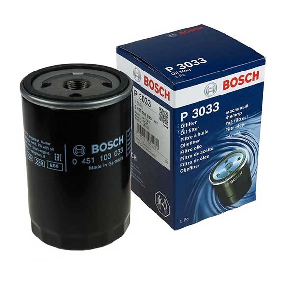 Bosch Oil Filter ­P 3033 (0 451 103 033) For Audi 0451103033