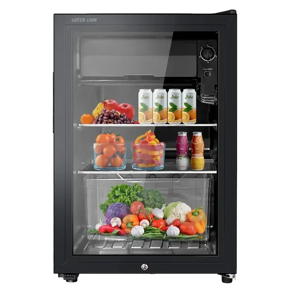 Green Lion GMF-63 Mini Refrigerator 63L - Black