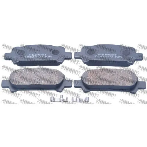 Mitsubishi Lancer CY4A Pad Kit Disc Brake  Rear-Kit