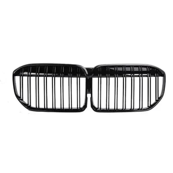 Front Bumper Grill Glossy Black CC-1660 Compatible With BMW 7 Series G11 G12 2020-2023 Lci