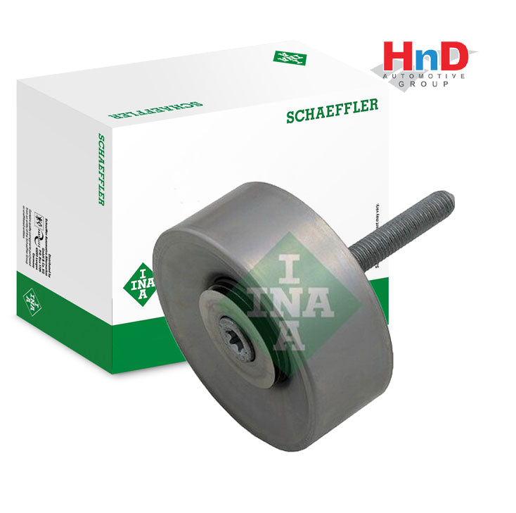 INA (INA # 532 0653 10) Deflection / Guide Pulley, v-ribbed Pelt AUDI A6 C6 4F2 4F5 4LB 4FH 8T3 8K2 4H2 4H8 4HC 4HL 06E903341H