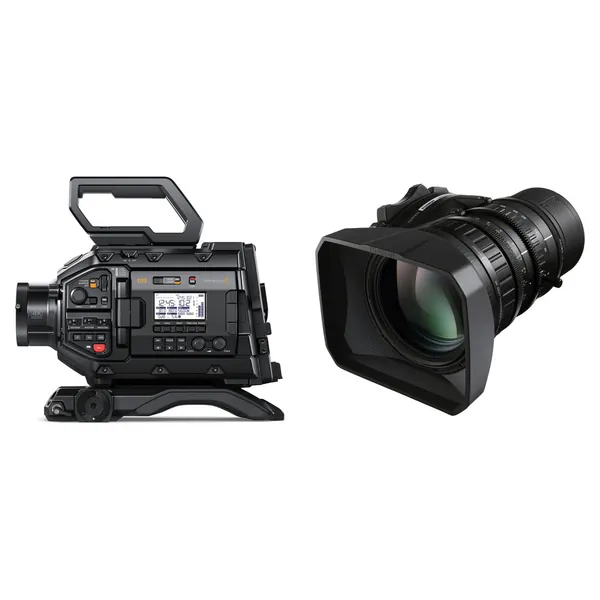 Blackmagic Design URSA Broadcast G2 Camera Kit with Fujinon LA16x8BRM-XB1A Lens