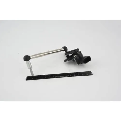 AUDI Q7 Level sensor, rear left (with bracket, with link)