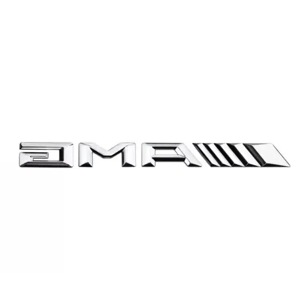 Amg Badge Emblem Logo Letter CC-5631 Compatible With Mercedes A B C E G Gl Gle Gle Ml R S V Class