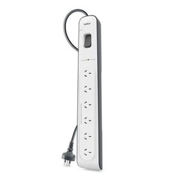 Belkin SurgeMaster 6-outlet Surge Protection Strip with 2M Power Cord