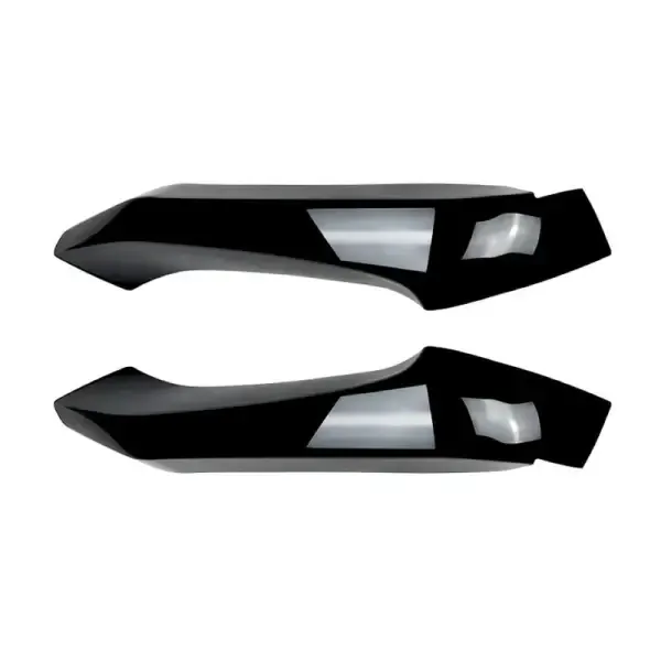 M Sports Mp M Performance Front Bumper Splitter Lip Spoiler Skirts Flag Zst-512 Gb Glossy Black CC-3953 Compatible With Bmw X3 F25 Lci 2014-2017