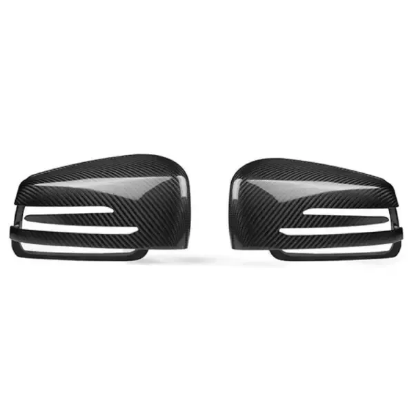 Rear View Side Mirror Covers Real Carbon Fiber A CC-4839 Compatible With Mercedes B A Class W176 13-18 W246 12-18 C Class W204 08-14 E Class W212 10-15 S Class W221 09-13 Gla Cla W117 W156 14-18