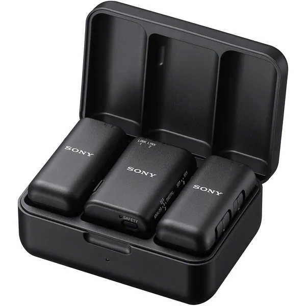 Sony ECMW3 Wireless Dual Microphone Kit with Charging Case
