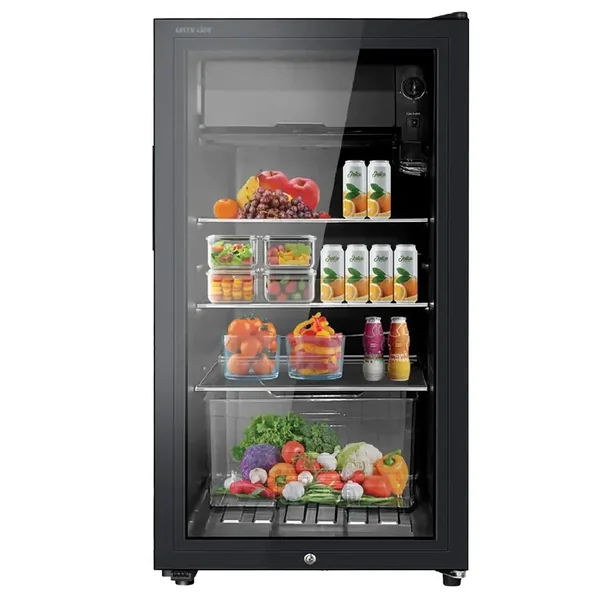Green Lion GMF-83 Mini Refrigerator 83L - Black