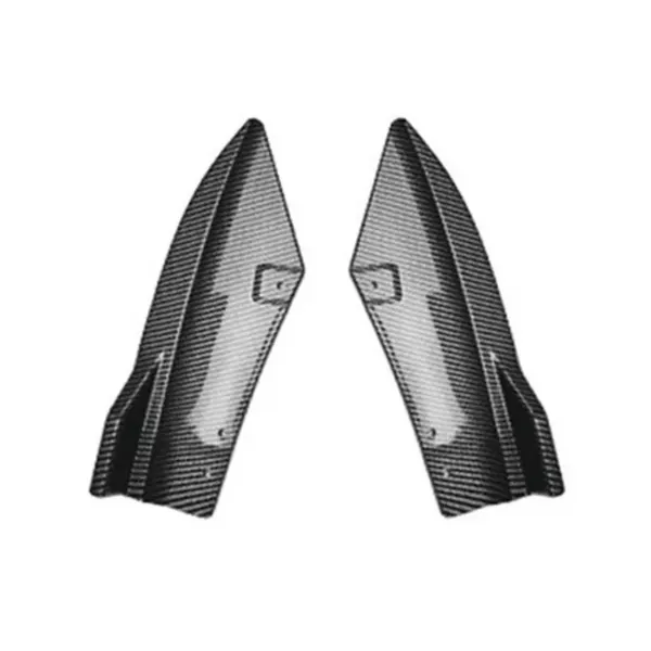 Rear Bumper Lip Diffuser Splitter Skirts Winglet Apron Spoiler Zst-624 Glossy Black CC-7168 Compatible With BMW X3 G01 M Sport 2018-2021