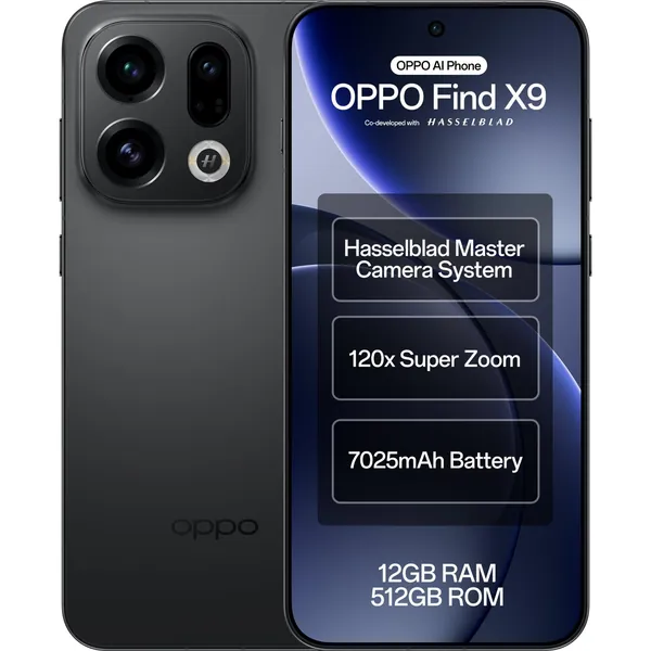 OPPO Find X9 5G 512GB (Space Black)