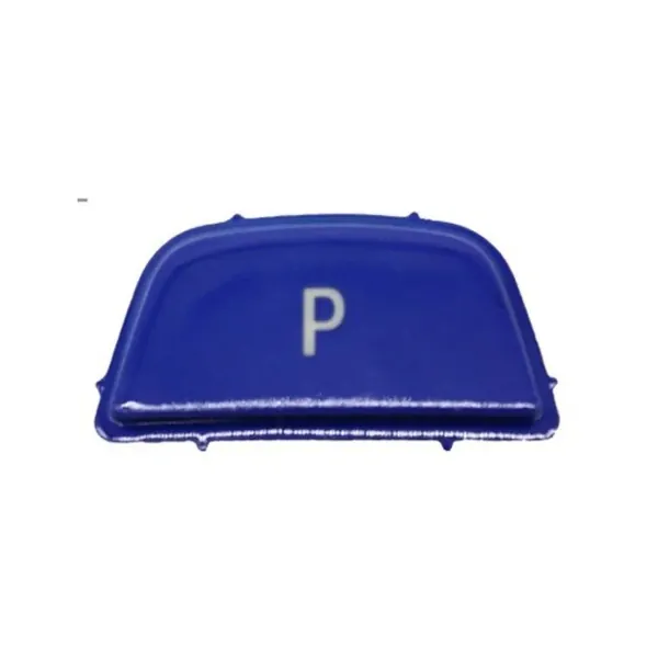 Gear Shift Lever Auto Parking Switch Letter P Button Cover Model B Blue CC-8623 Compatible With Bmw 1 2 3 4 5 6 7 Series F20 F30 F34 F10 F07 F06 F12 F01 F02 X3 X4 F25 F26 X5 X6 F15 F16