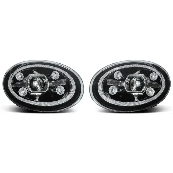 Upgraded Head Light Lamp Xenon Headlight Retrofit Upgrade Modified Led Drl Hid A CC-5321 Compatible With Volkswagen Vw Beetle 2013-2021