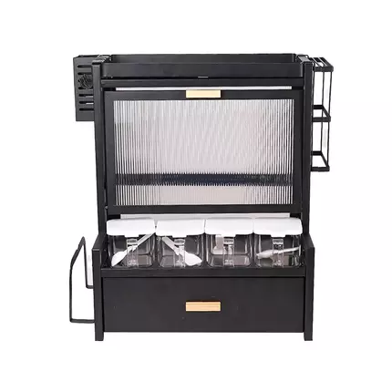 Nadstar1 Spice Rack Multi Layer Kitchen Tools Supplies Storage Seasoning Spice Rack Organizer M50118H