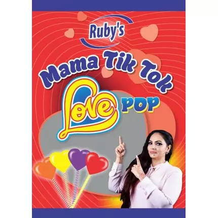 Mama Tiktok Love pop lollipops 5g (55pcs x 20packets)