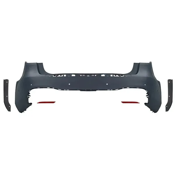 Rear Bumper Upgrade Convert To Amg Gls63 Amg Bumper Bodykit Gc X166-005 CC-9625 Compatible With Mercedes Benz Gls W166 X166 2016-2019