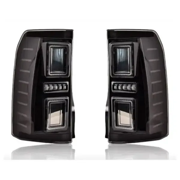 Upgraded Tail Light Lamp Xenon Taillight Retrofit Upgrade Modified Led Drl Hid Xenon Smoke CC-5169 Compatible With Range Land Rover Discovery 3 Discovery 4 2005-2016