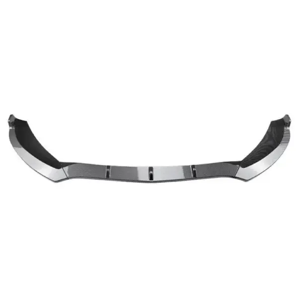 Front Bumper Lip Splitter Skirts Flag Spoiler Zst-499 Cf Carbon Fiber Look CC-4229 Compatible With Mercedes C Class W205 2015-2018 Amg