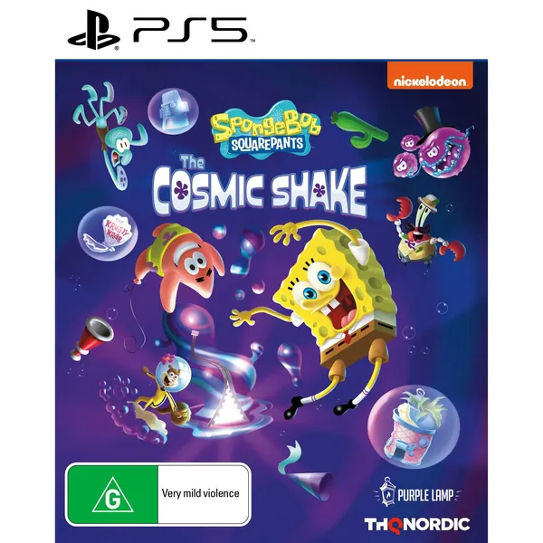 SpongeBob SquarePants: The Cosmic Shake PS5 Game
