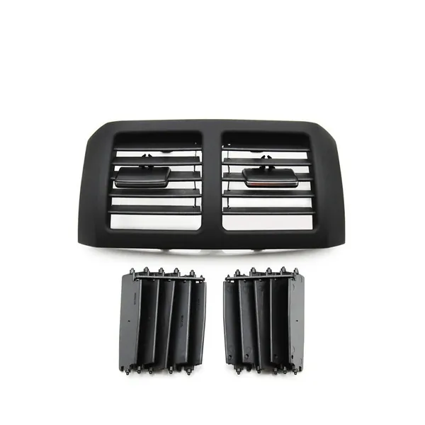 Air Ac Conditioner Gril Frame Trim Cover Chromed Ac Vent Outlet Grille Cover 25183011549051 Black Rear CC-6756 Compatible With Mercedes Benz R Class W251 2009-2018
