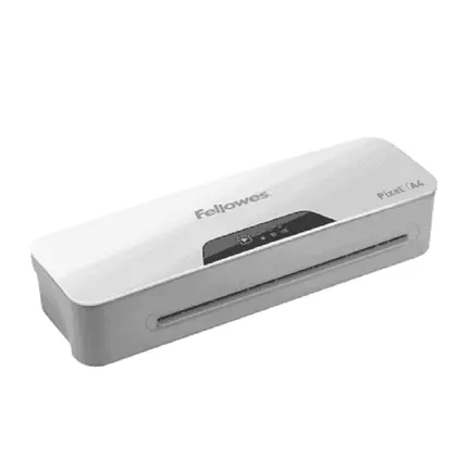 Fellowes Pixel Laminator Machine A4 for Home Office Use, 3 Minute Warm Up Time with Anti Jam Technology, 80-125 Micron 06FLWS108