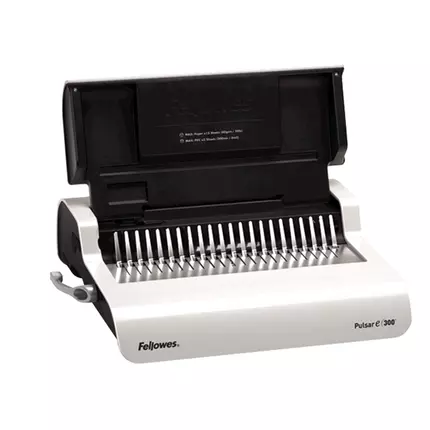 Fellowes Comb Binding Machine Electric with Starter Kit Pulsar E 300