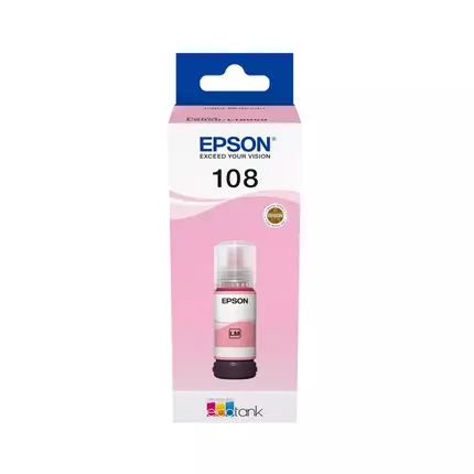 Epson Ecotank Ink Bottle Light Magenta 70ml for L8050/L18050 108