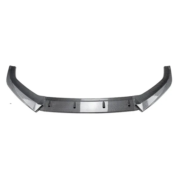 Front Bumper Lip Skirt Splitter Spoiler Zst-984 Cf Carbon Fiber Look CC-7143 Compatible With Audi A5 S5 F5 Sline 2017-2020