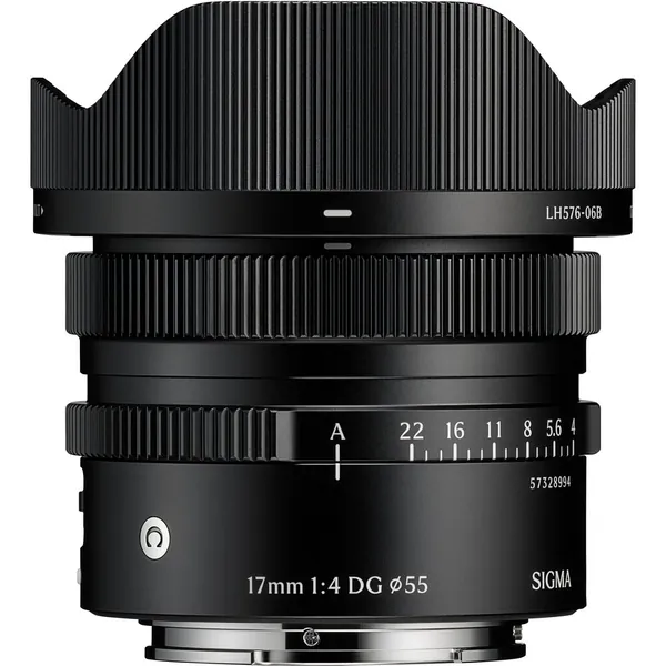 Sigma 17mm f/4 DG Contemporary Lens (Sony E, Black)