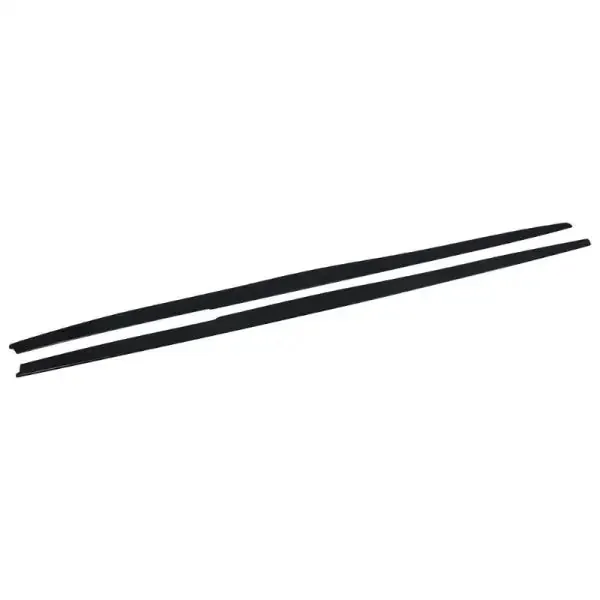 M Performance M Tech M Sports Side Skirt Extension Gloss Black CC-3665 Compatible With Bmw 5 Series F10 2010-2017 Mp Mt